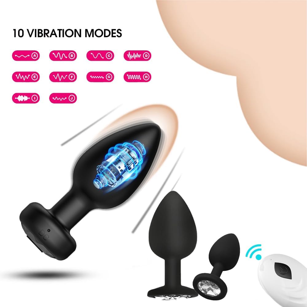 PulseReach Anal Plug Prostate Massager Training Set