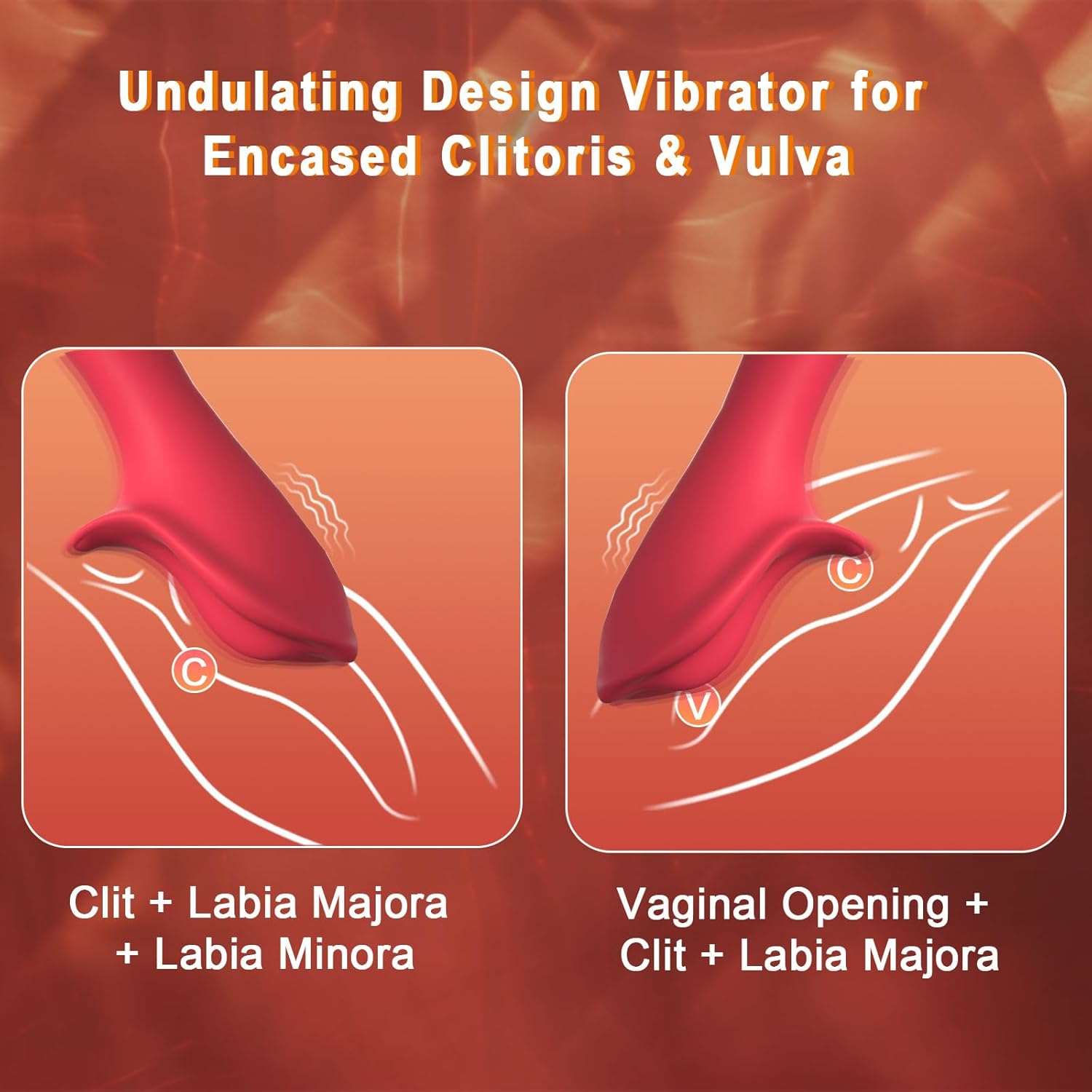 PulseTouch 3-in-1 Clitoral Stimulation Vibrator