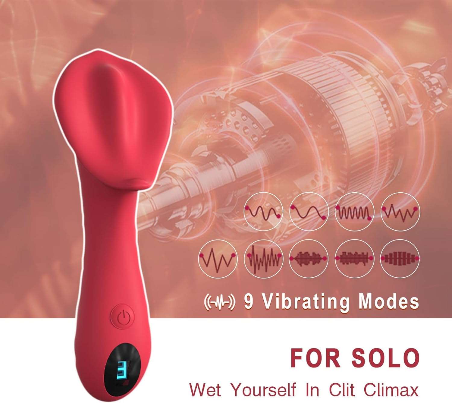 PulseTouch 3-in-1 Clitoral Stimulation Vibrator