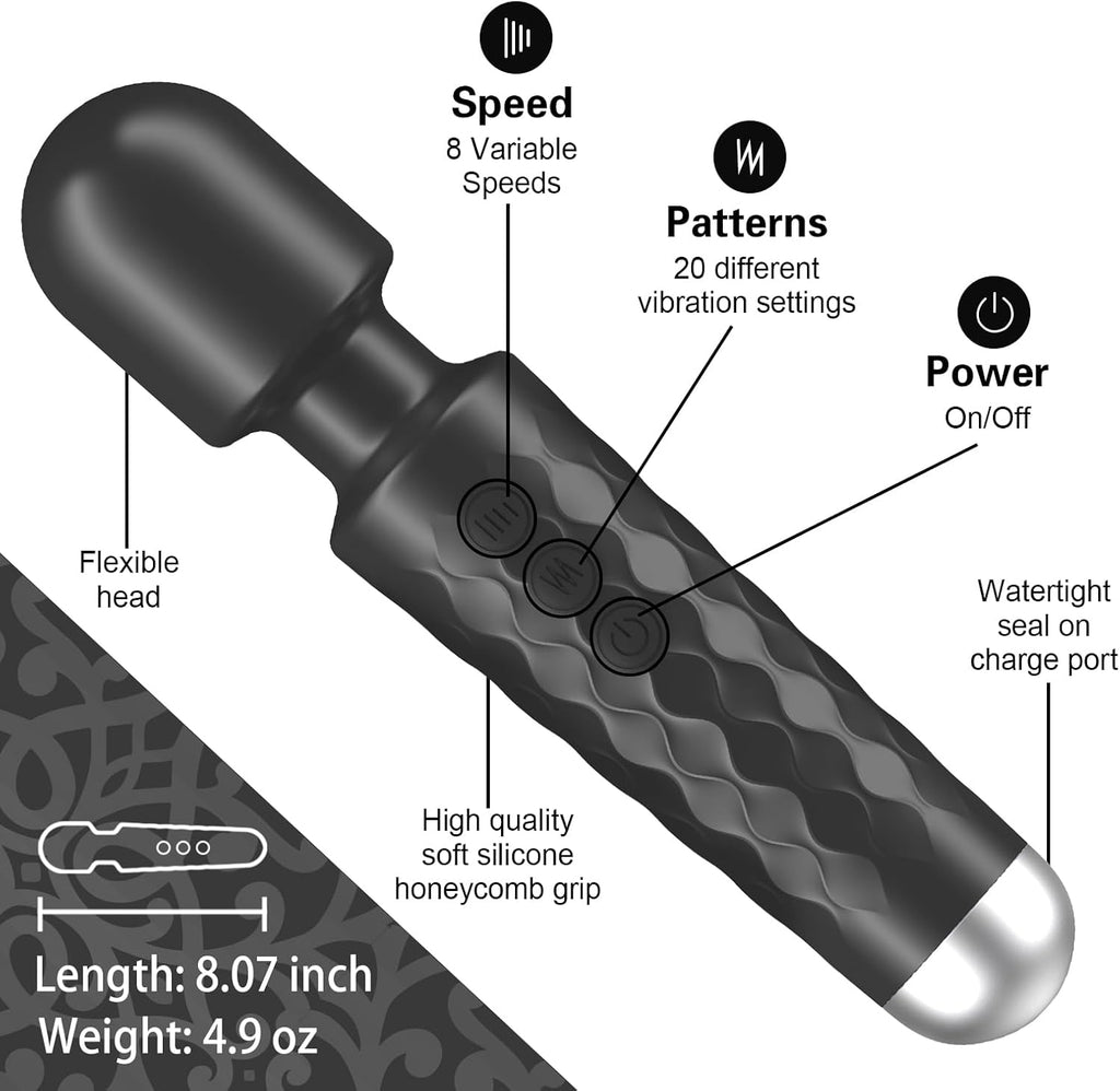 PulseWand Clitoral Stimulation Vibrator