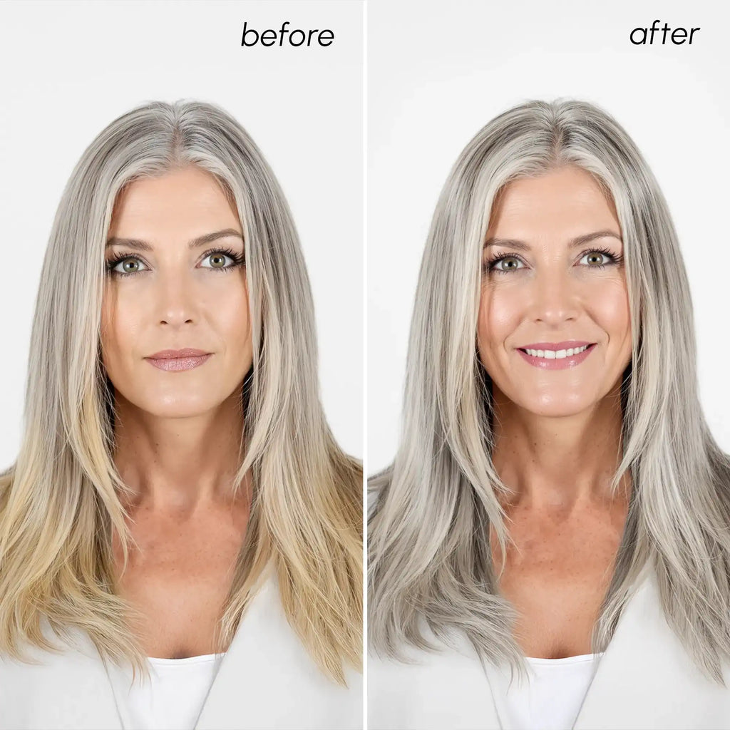 Mascarilla Morada para Cabello Rubio