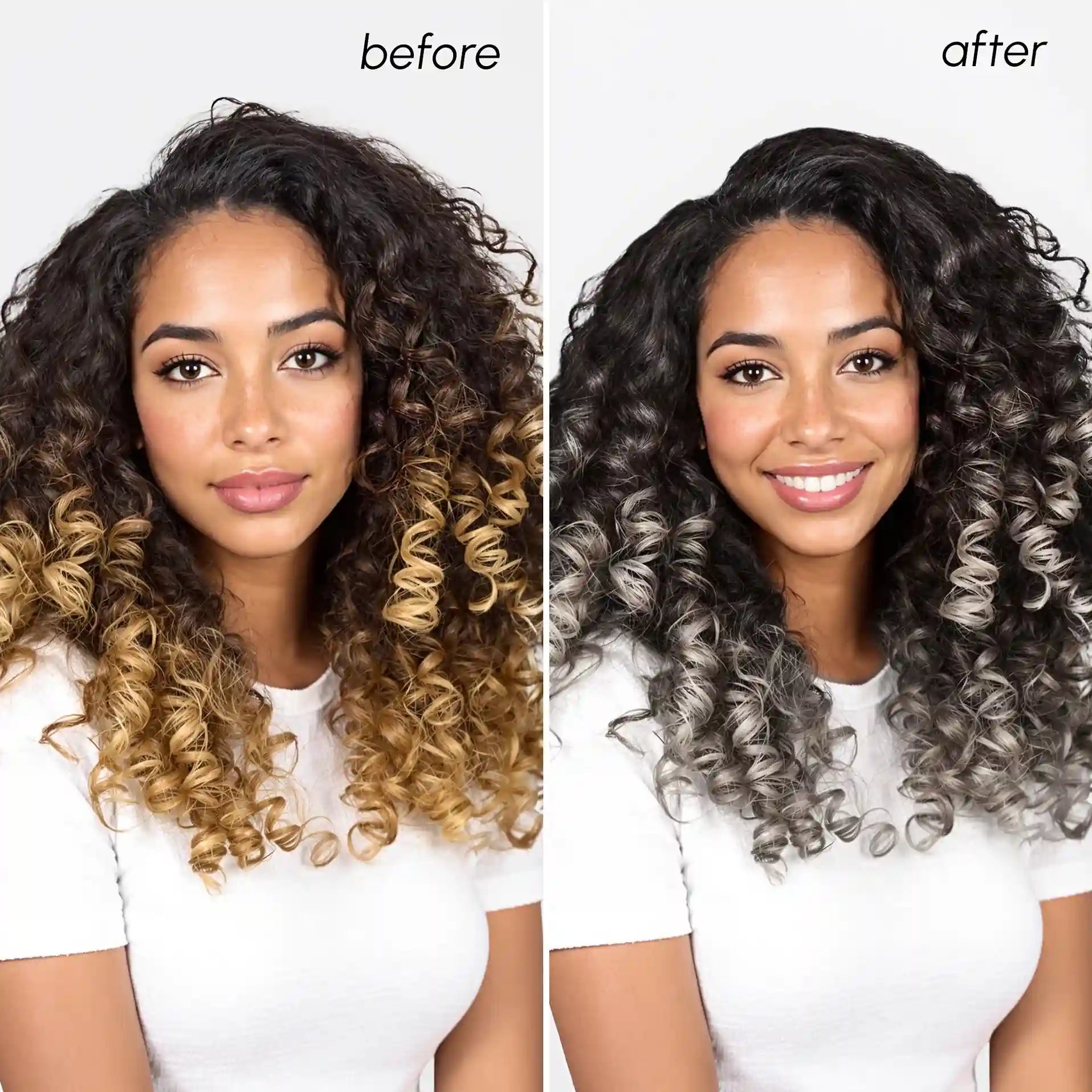 Mascarilla Morada para Cabello Rubio