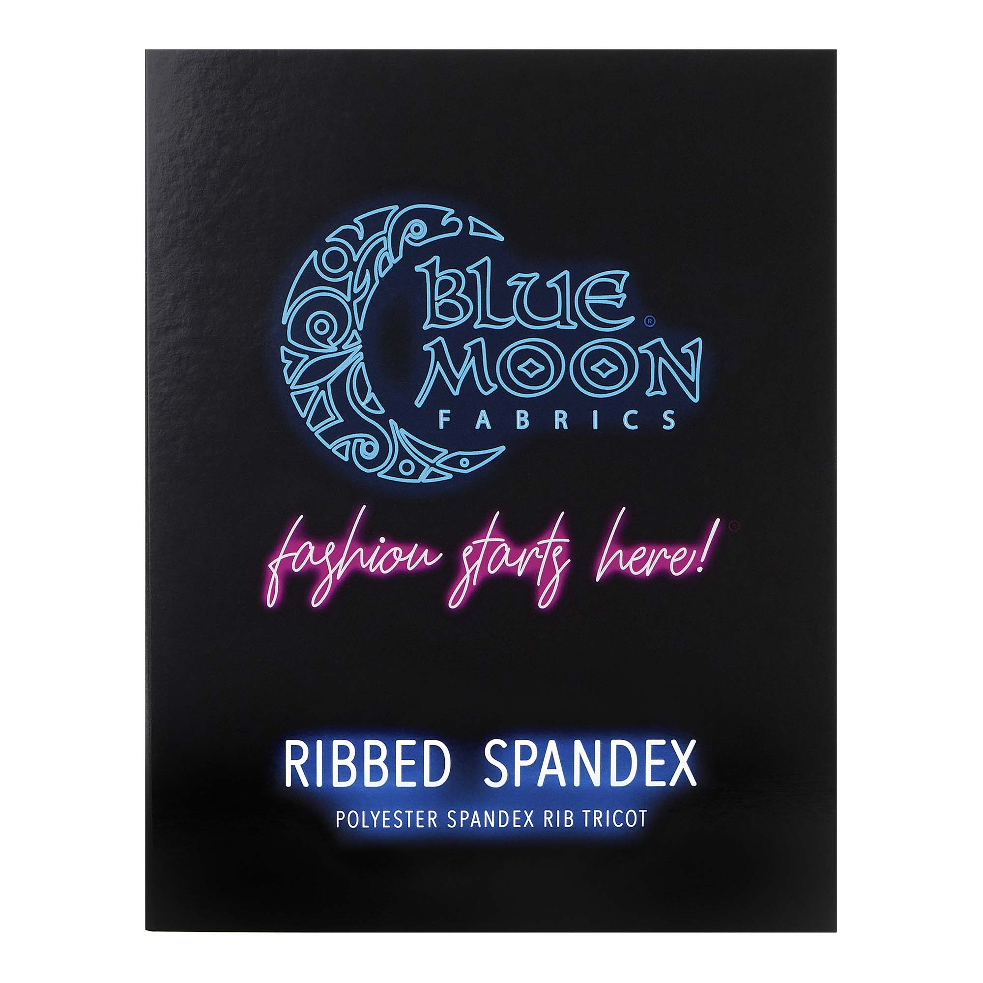 Ribbed Spandex Color Card | Blue Moon Fabrics