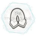 Boho Rainbow & Hearts Freshie Mold