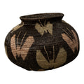 Black Brown And Gray Butterfly Rainforest Basket