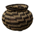 Black And Brown Sanke Spiral Rainforest Basket
