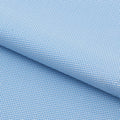 Sky Blue Cross Stitched Printed On Recycled Spandex Fabric | Blue Moon Fabrics