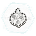 Groovy Snowflake Ornament Freshie Mold