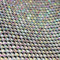 Rhinestone Aluminum Scale Mesh | Blue Moon Fabrics