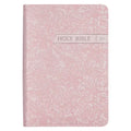 KJV Bible Pocket Faux Leather, Pink - Leather