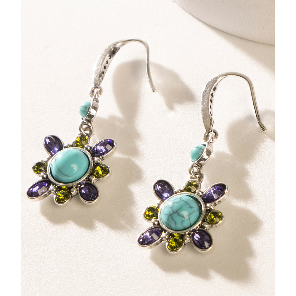 Calibri Trail Earrings In Blue