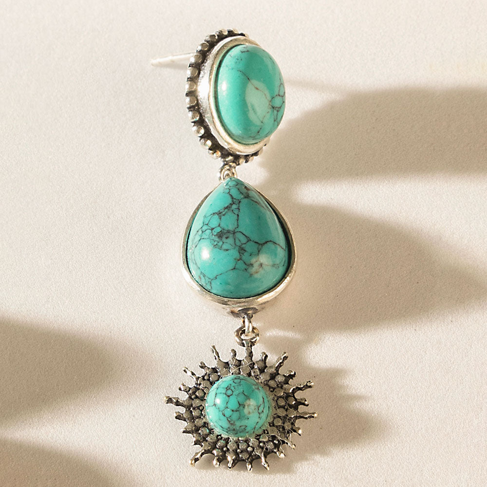 Myra Wildlight Spirit Earrings in Mirage Teal