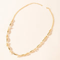 Myra Florenza Necklace in Regal White