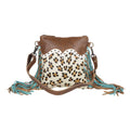 Earth prints Leather & Hairon Bag