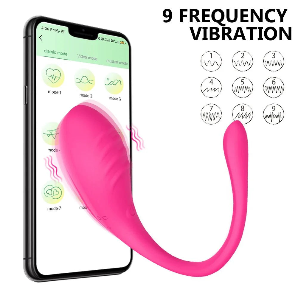 SyncWave App Control Wearable Egg Vibrator
