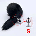 FoxSteel Fox Tail Steel Butt Plug