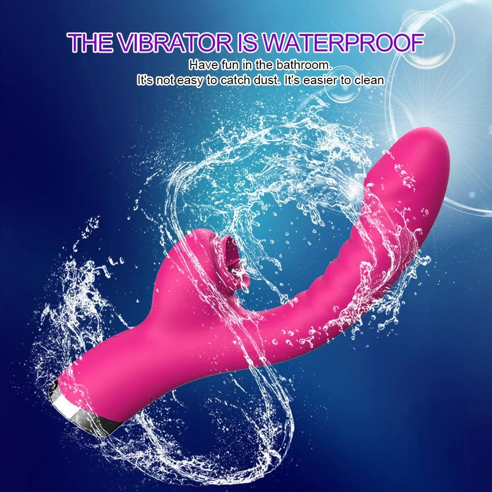 VelvetLick 20X Speed Tongue Licking Vibrator
