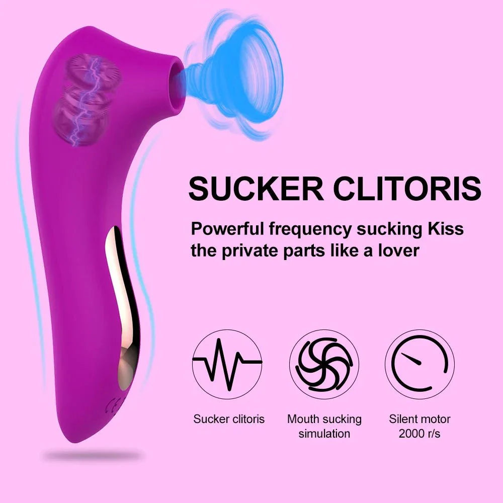 AeroBloom 7X Clitoral Suction Vibrator