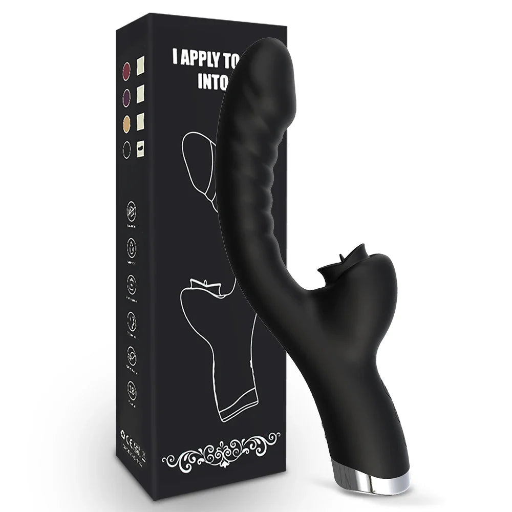 VelvetLick 20X Speed Tongue Licking Vibrator