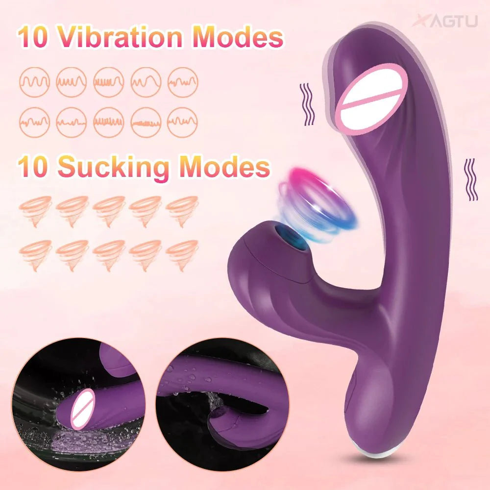 HeatSuction Heated Suction G-Spot Vibrator