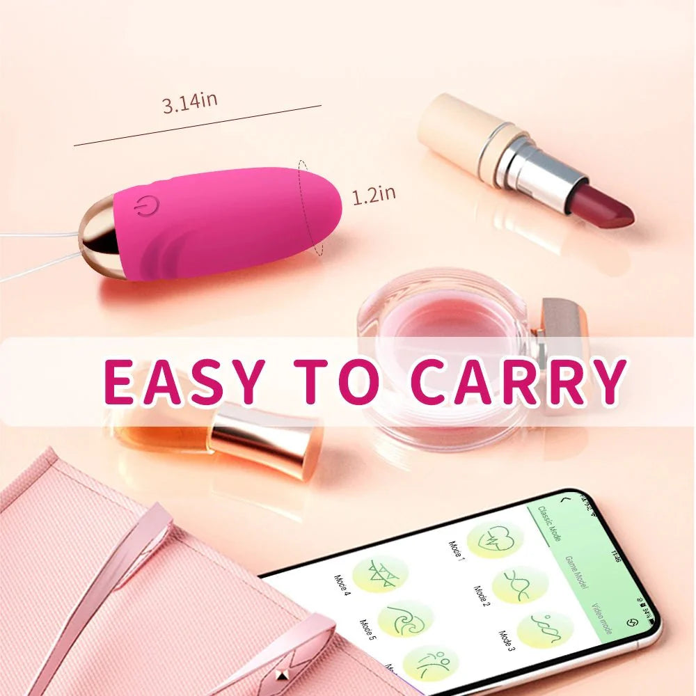 SyncPlay App Control Wearable Egg Vibrator