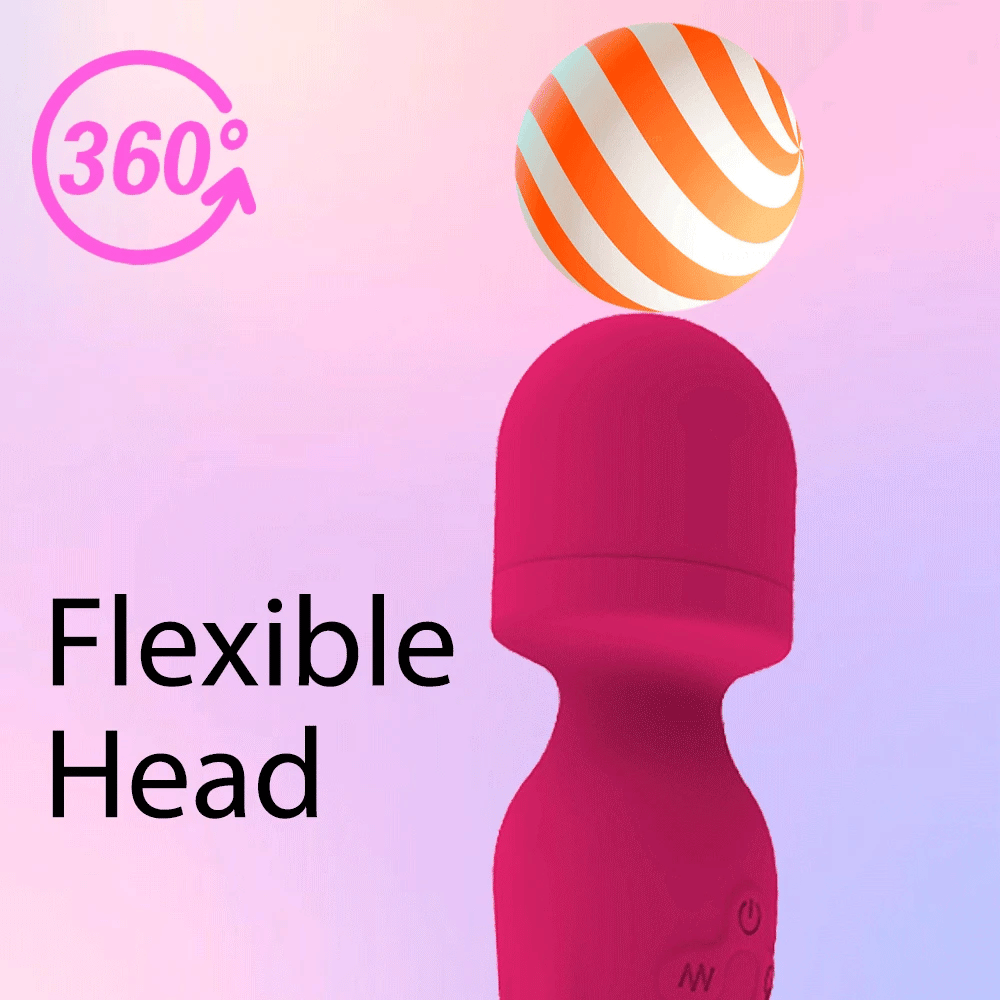 VeloraIgnite Heated Dual Head Wand Vibrator