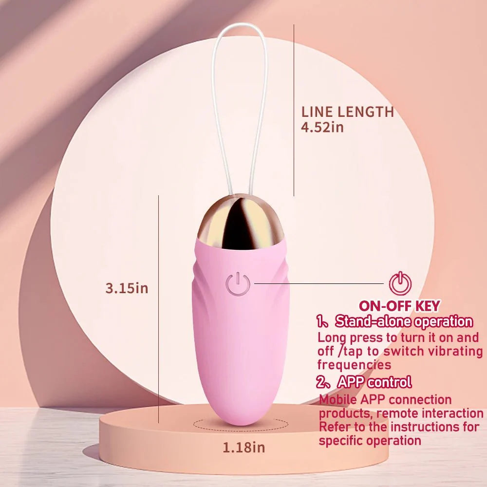 SyncPlay App Control Wearable Egg Vibrator