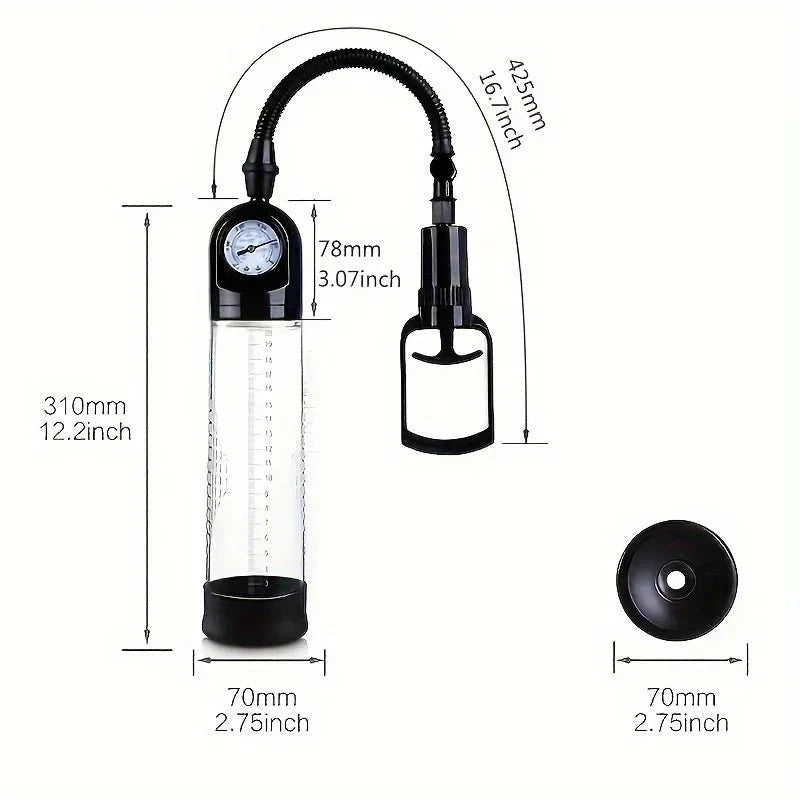PowerVac Manual Penis Pump Pro