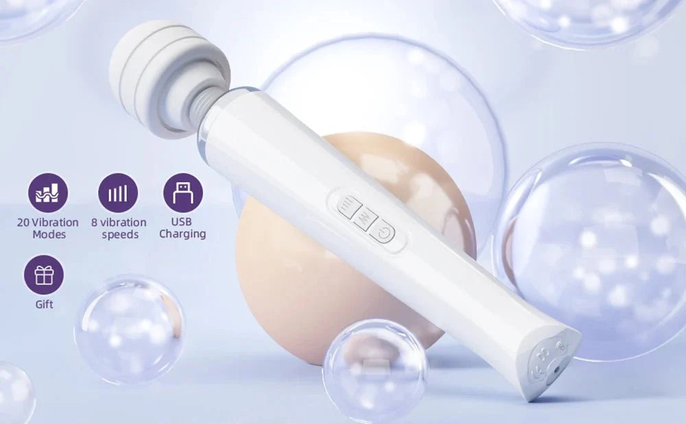 TitanWave 20 Mode Wand Vibrator