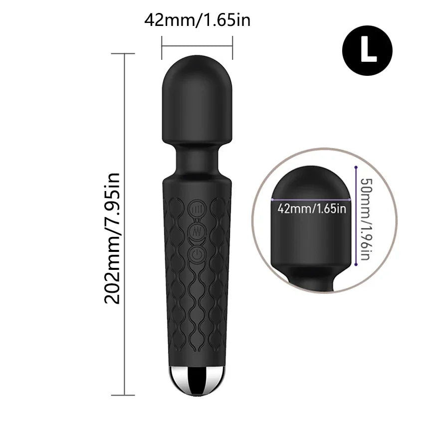 FlexiWave 20 Mode Wand Vibrator
