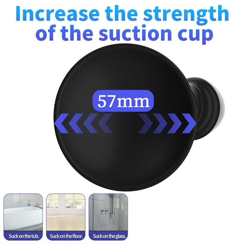 GripBase Silicone Prostate Butt Plug