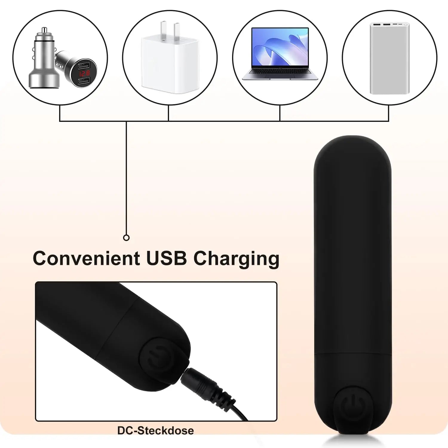 MiniPulse Rechargeable Mini Egg Vibrator