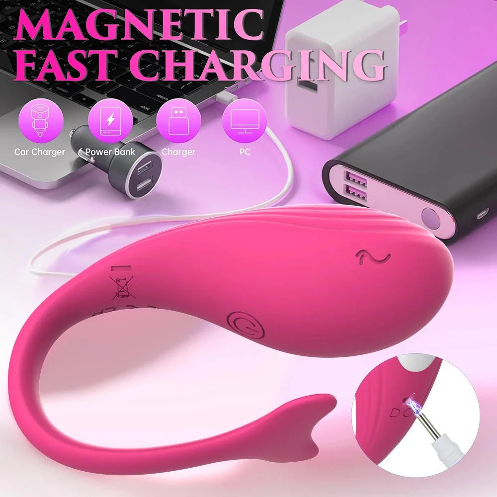 SyncPulse 9X Wearable App Controlled Egg Vibrator