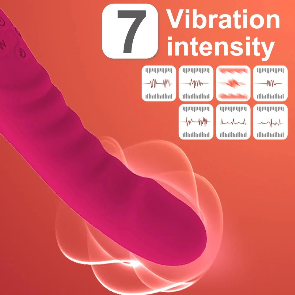 IgniteFlex Heated Dual Head Wand Vibrator