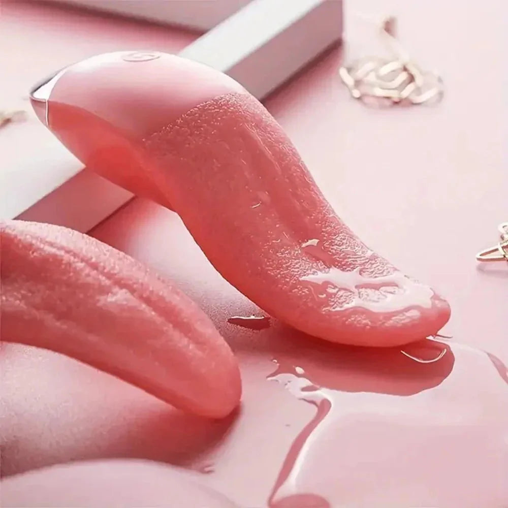 TongueRush Tongue Licking Clitoral Vibrator