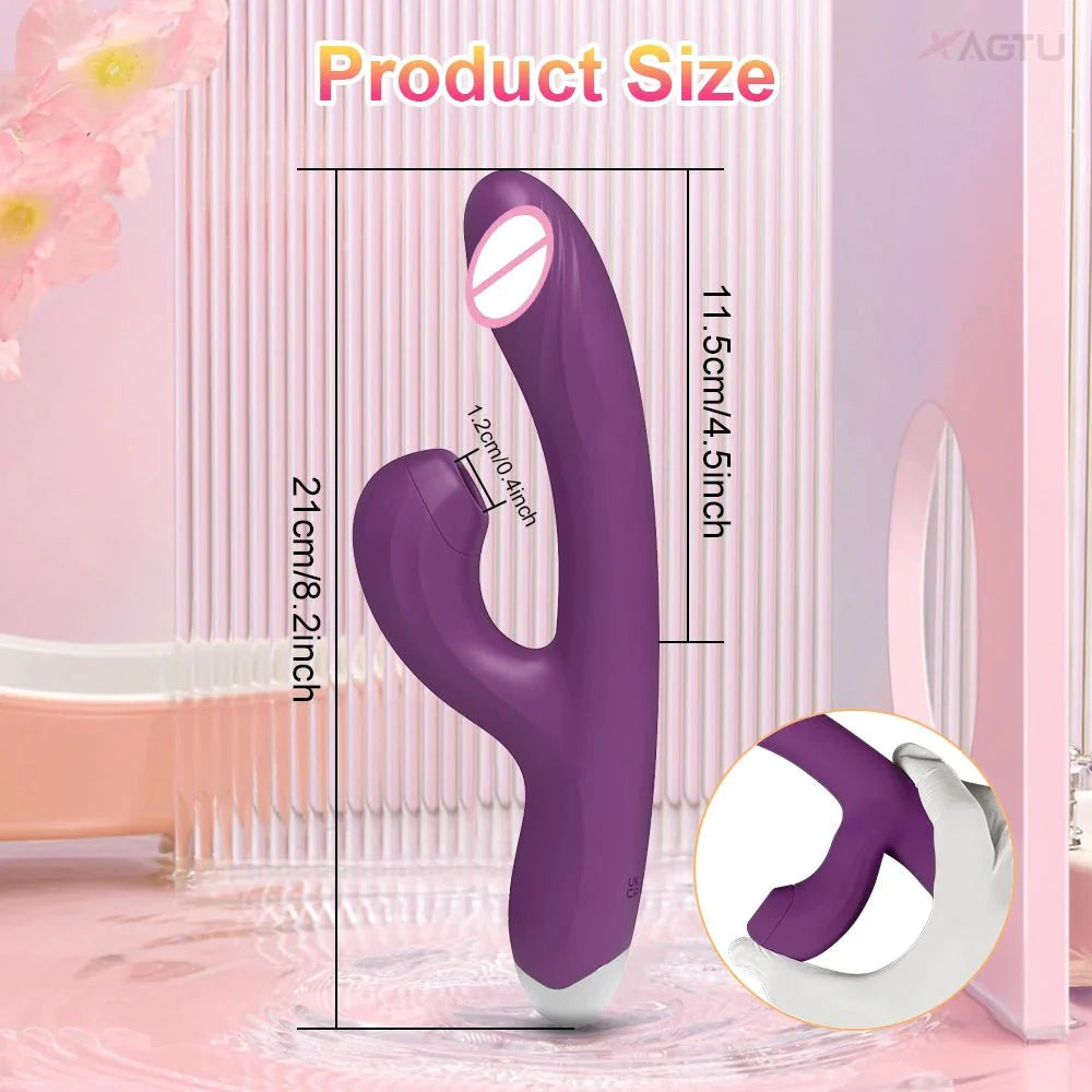 HeatSuction Heated Suction G-Spot Vibrator