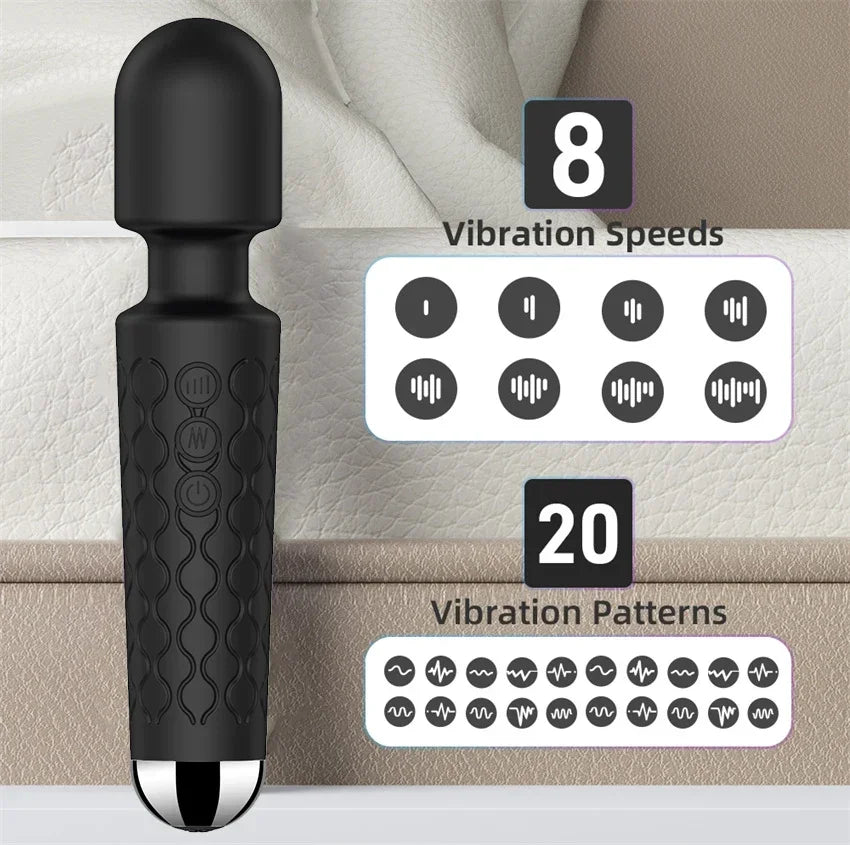 FlexiWave 20 Mode Wand Vibrator