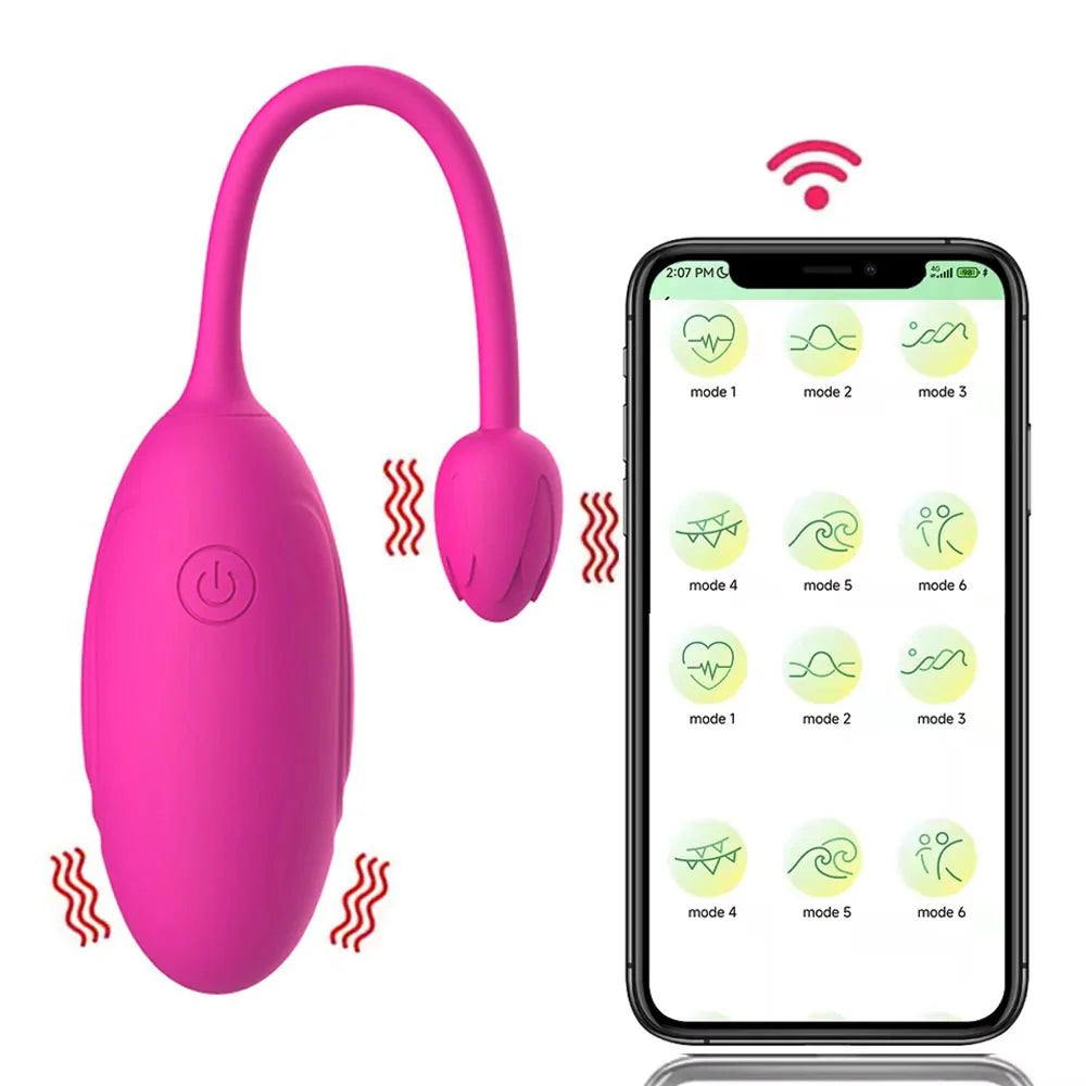 SyncRotate App Control Wearable Egg Vibrator
