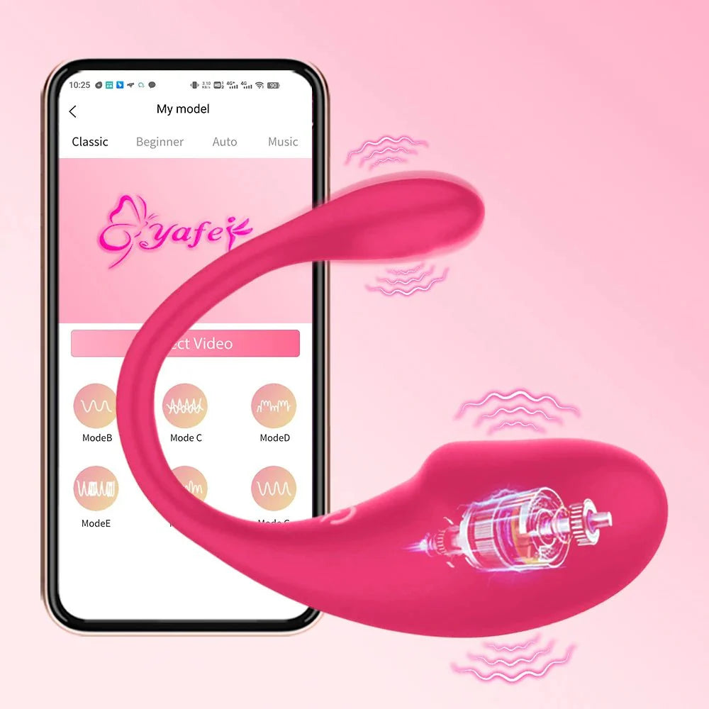 SyncLuxe App Control Wearable G-Spot Egg Vibrator
