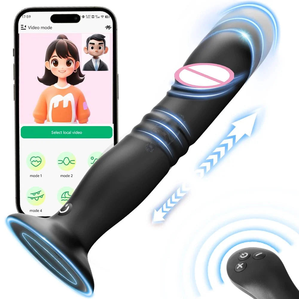 ThrustGrip Pro 3X Thrusting Prostate Plug Vibrator