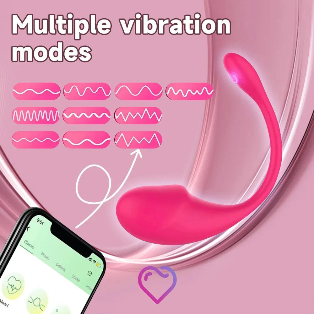 SyncLuxe App Control Wearable G-Spot Egg Vibrator
