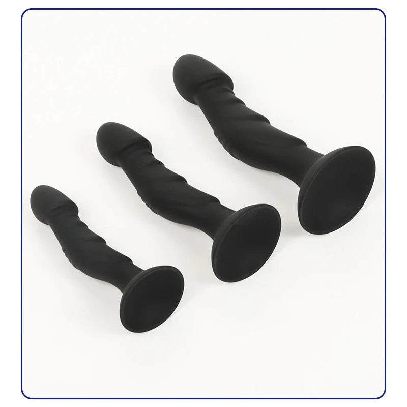 GripBase Silicone Prostate Butt Plug