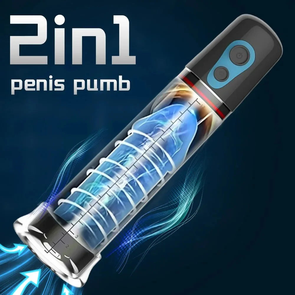 PowerDual Automatic Electric Penis Pump Trainer