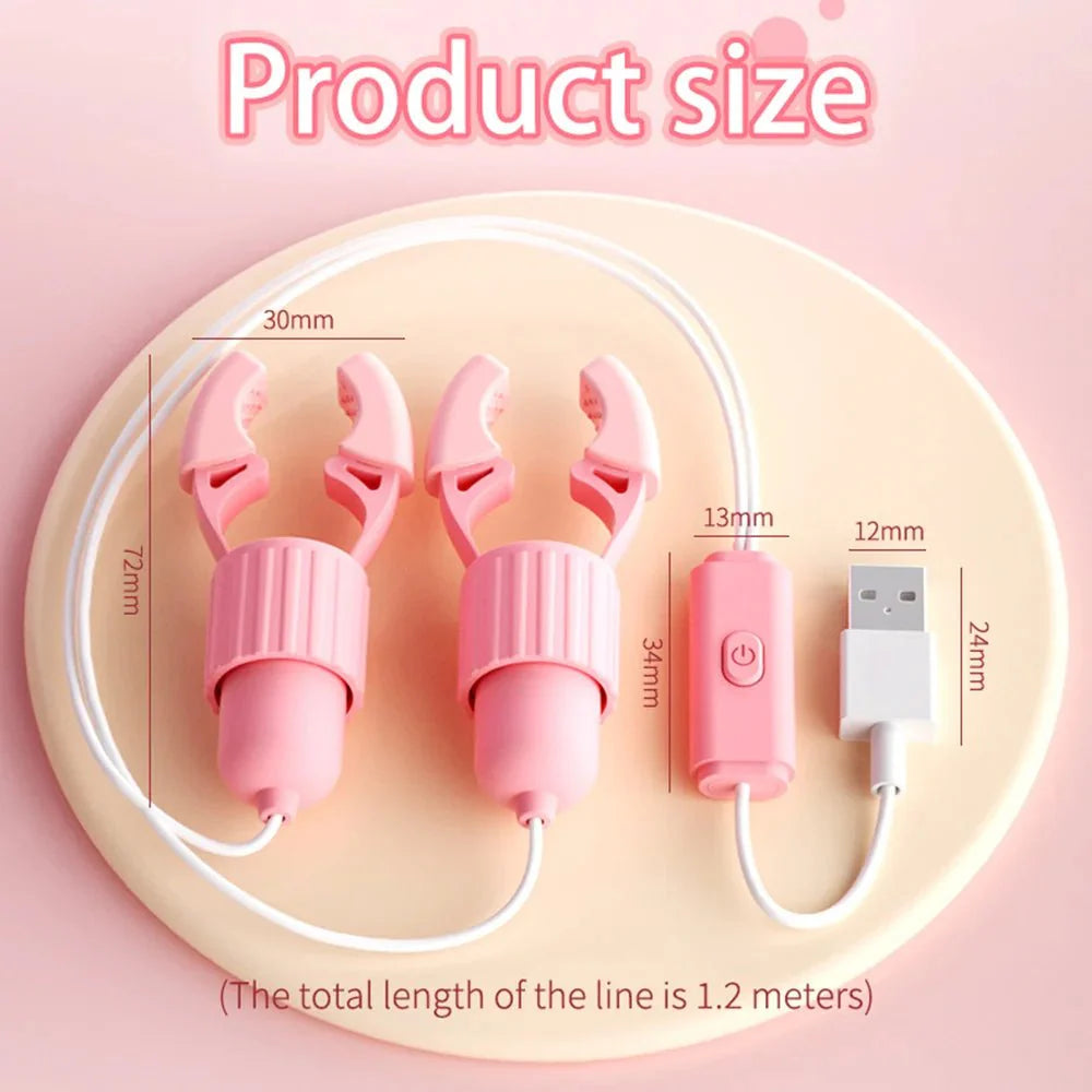 PulseLick Nipple Tease Clamps