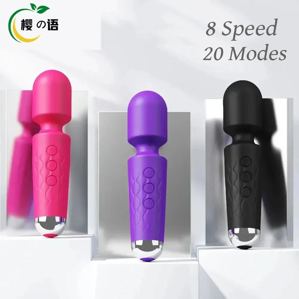 FlexiWave 20 Mode Wand Vibrator