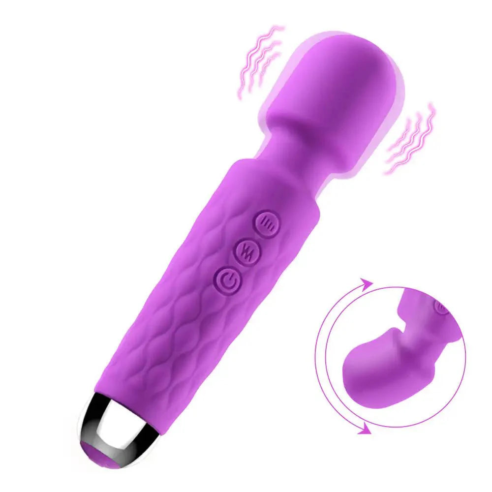 FlexWave 20 Mode G-Spot Wand Vibrator