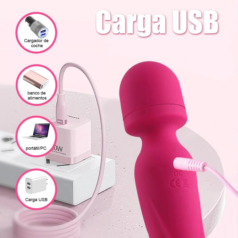 IgniteFlex Heated Dual Head Wand Vibrator