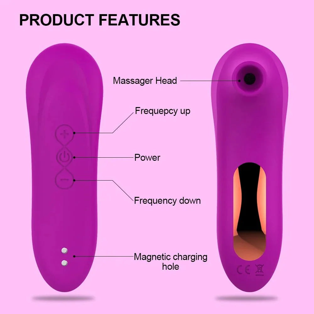 AeroBloom 7X Clitoral Suction Vibrator