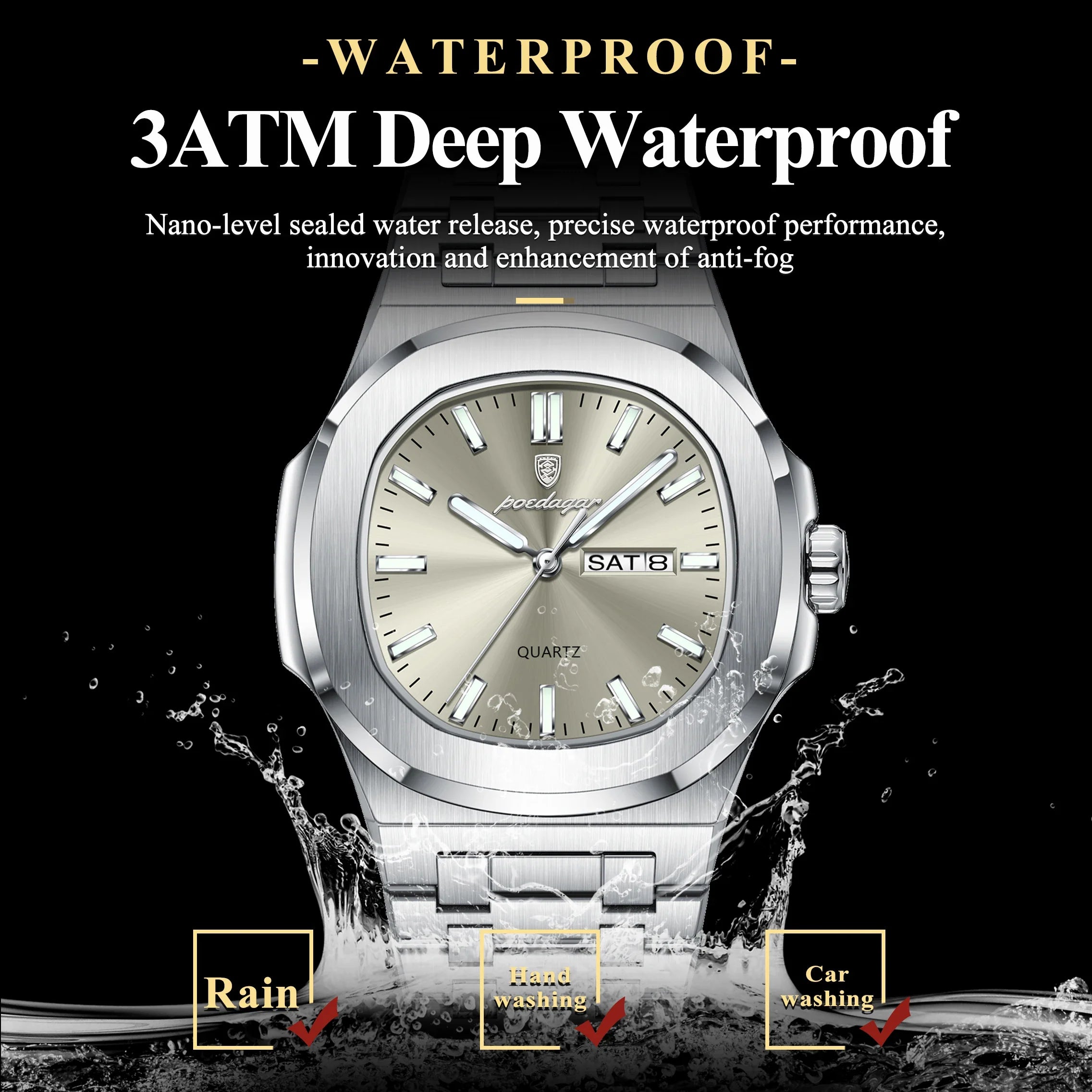 Men’s Luxury Square Watch