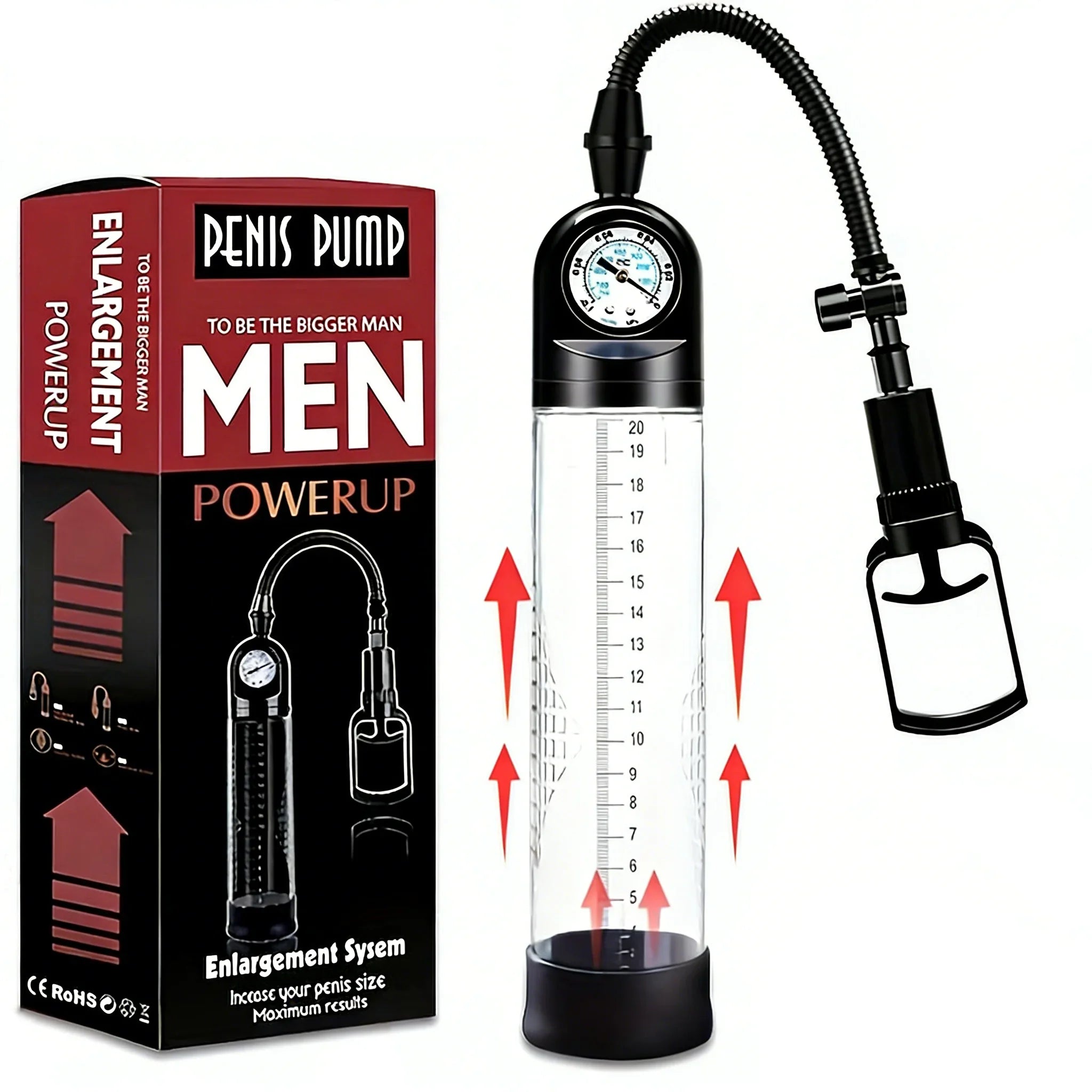 PowerVac Manual Penis Pump Pro
